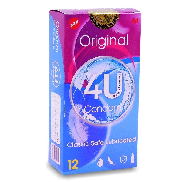 کاندوم فور یو مدل Original بسته 12 عددی