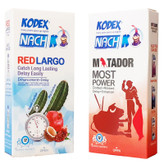 کاندوم ناچ کدکس
مدل Matador بسته 12 عددی به همراه کاندوم مدل Red largo