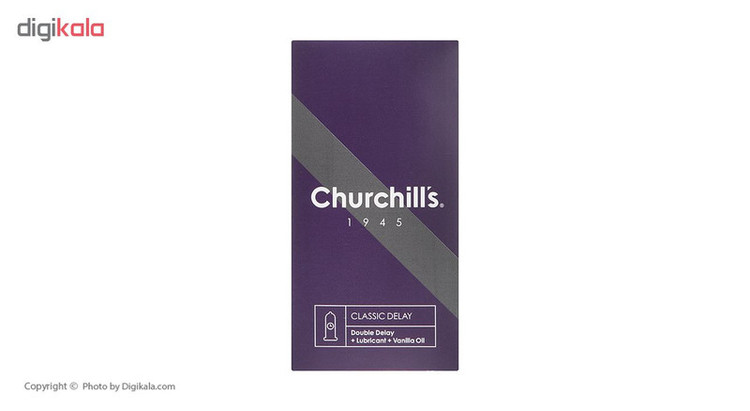 کاندوم چرچیلز مدل Classic Delay بسته 12 عددی