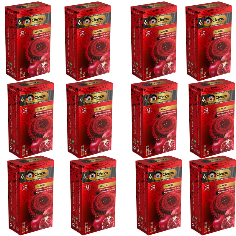 کاندوم تاخیری کلایمکس مدل Magic 7 دوازده بسته 12 عددی