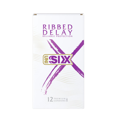 کاندوم سیکس مدل Ribbed Delay-N بسته 12 عددی