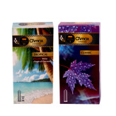 کاندوم کلایمکس مدل classic بسته 12 عددی به همراه کاندوم مدل tropical بسته 12 عددی