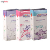 کاندوم ایکس دریم کد X300 مجموعه 3 عددی