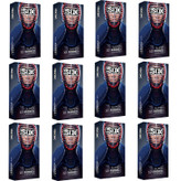 کاندوم سیکس مدل SUPERRIBBED12 مجموعه 12 عددی