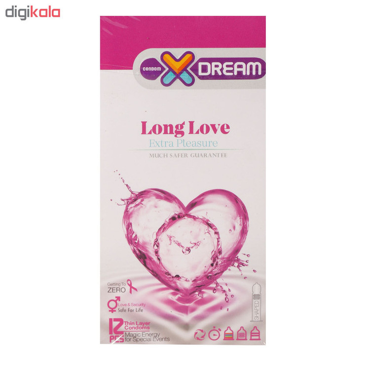 کاندوم ایکس دریم کد X400 مجموعه 3 عددی