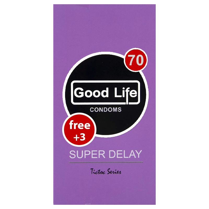کاندوم گودلایف مدل Gud_SUPERDELAY70 بسته 15 عددی