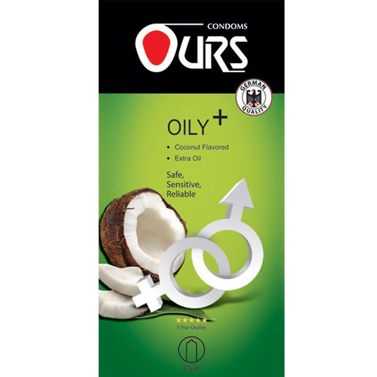 کاندوم اورز مدل oily مجموعه 12 عددی