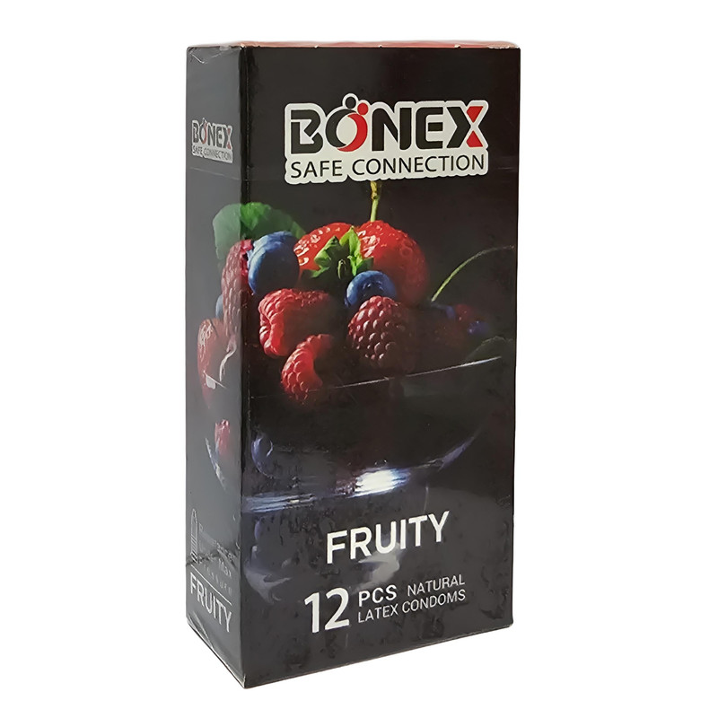 کاندوم بونکس مدل Fruity بسته 12 عددی