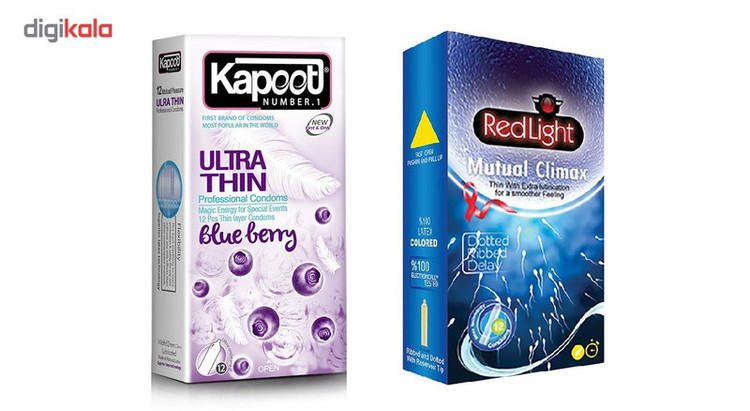 پک کاندوم مدل Climax Thin مجموعه دو عددی