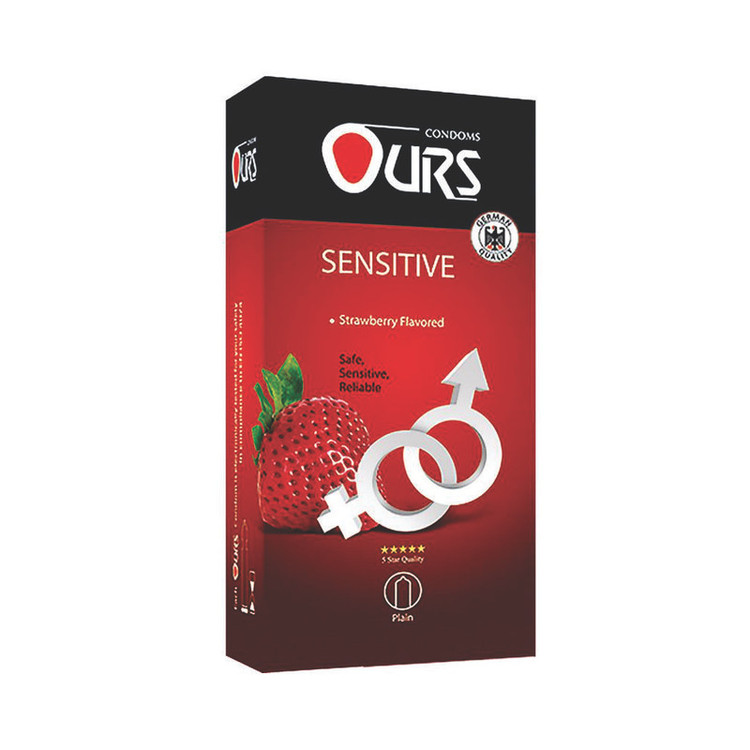 کاندوم اورز مدل Sensitive مجموعه 12 عددی