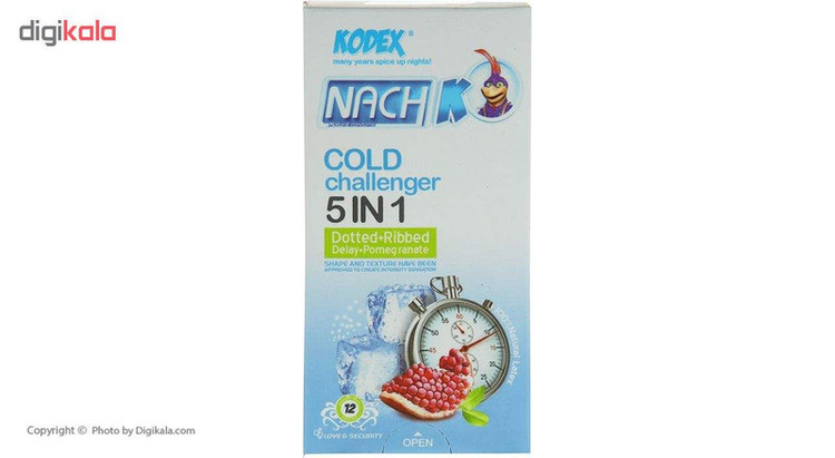 کاندوم ناچ کدکس مدل Cold Challenger بسته 12 عددی به همراه کاندوم گود لایف مدل کلاسیک مجموعه 2 عددی