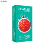 کاندوم اسکارلت مدل LOVELY FRUITY مجموعه 3 عددی