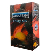 کاندوم گودلایف مدل FRUITY MIX کد GO03 بسته 12 عددی