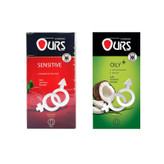 کاندوم اورز مدل Sensitive/Oily Plus مجموعه 2 عددی