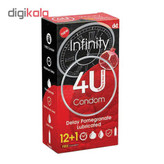 کاندوم فور یو مدل infinity مجموع 2 عددی